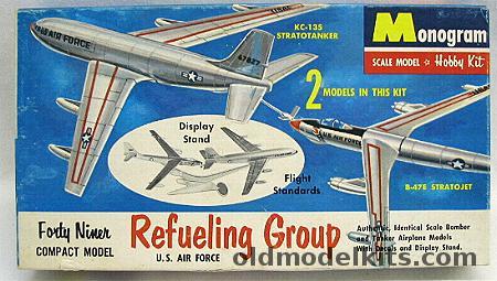 Monogram 1/240 US Air Force Refueling Group B-47 & KC-135, P409-49 plastic model kit